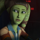 A visual of a young Hera Syndulla wearing layers from Star Wars: The Bad Batch.